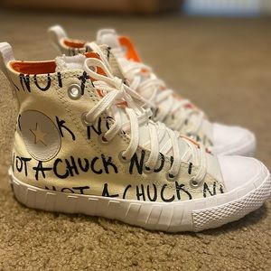 Converse High Top Sneakers (Not A Chuck Writing)